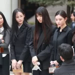 Newjeans attends the first court hearing for ador lawsuit news photo 1742792213